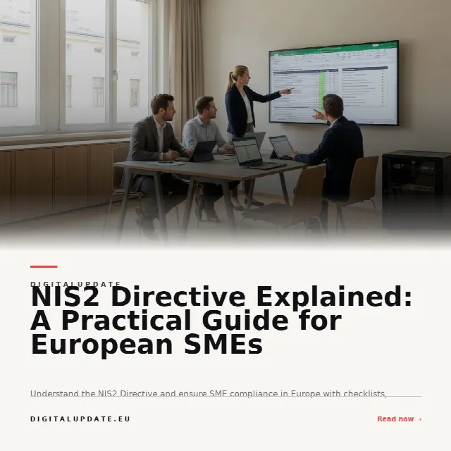 Share card for NIS2 Directive Explained: A Practical Guide for European SMEs