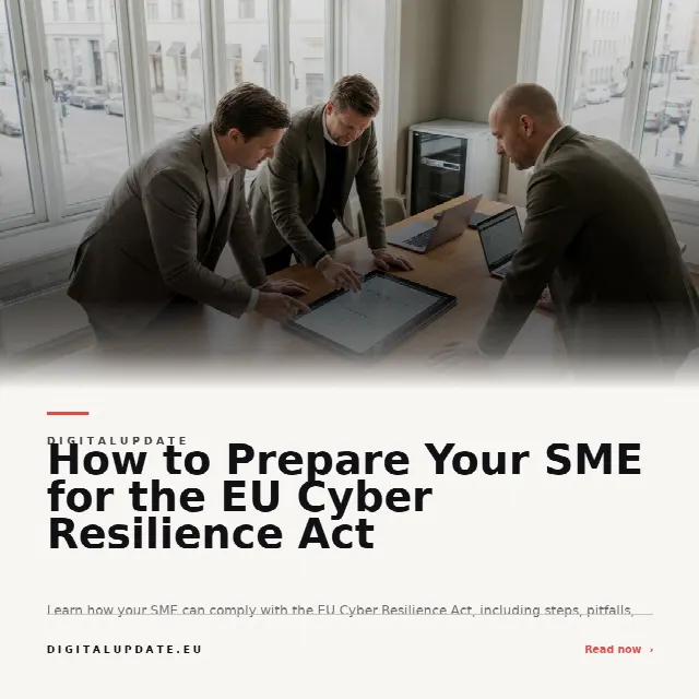 Share card for How to Prepare Your SME for the EU Cyber Resilience Act