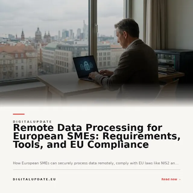 Share card for Remote Data Processing for European SMEs: Requirements, Tools, and EU Compliance