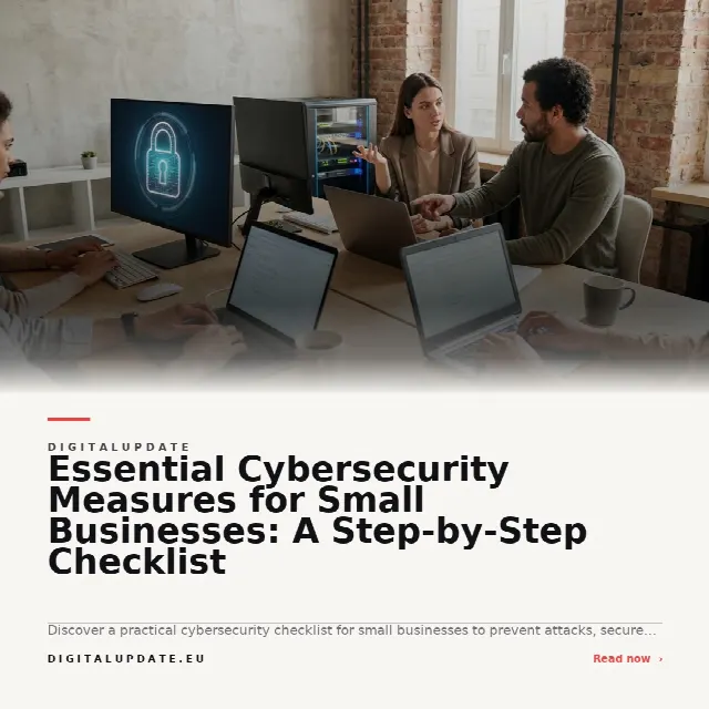 Share card for Essential Cybersecurity Measures for Small Businesses: A Step-by-Step Checklist