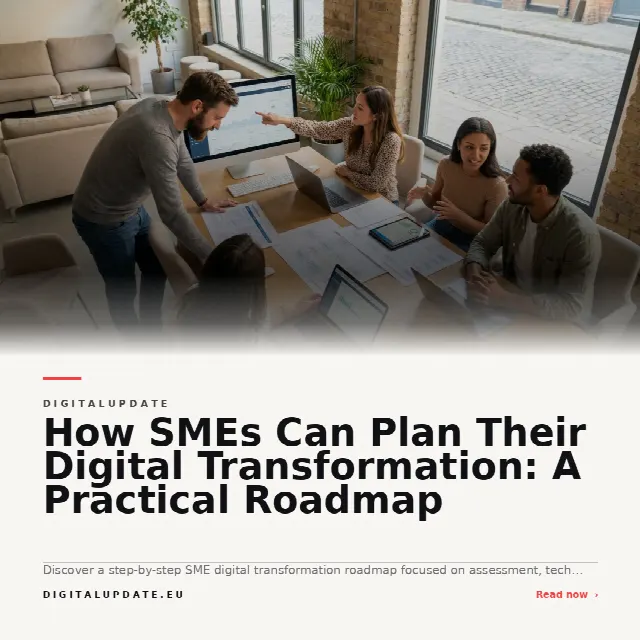 Share card for How SMEs Can Plan Their Digital Transformation: A Practical Roadmap