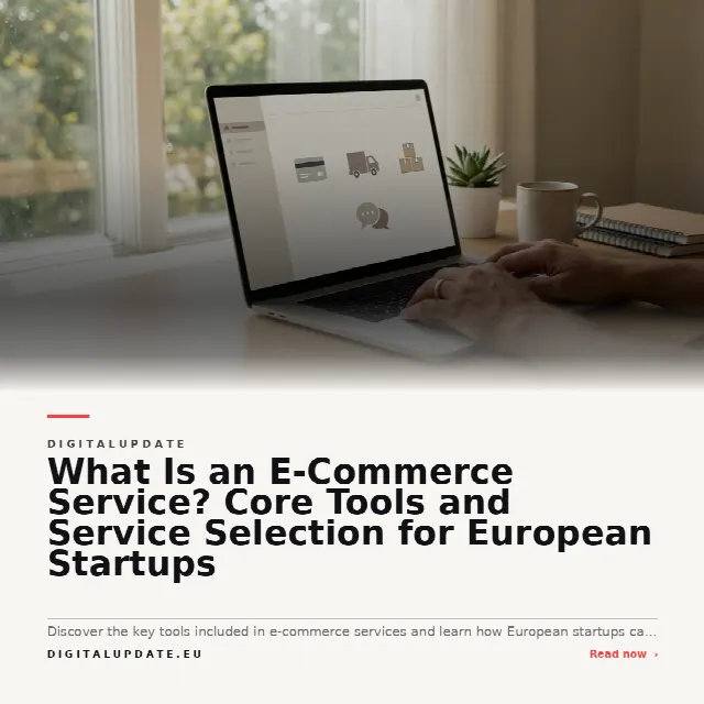 Share card for What Is an E-Commerce Service? Core Tools and Service Selection for European Startups